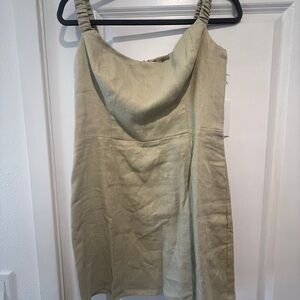 Reformation Linen Dress size 10